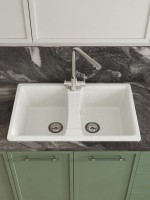 Мойка кухонная Domaci Болонья М-26-001 белая