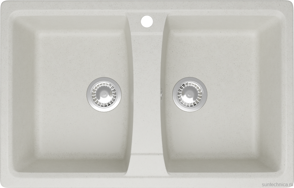 Мойка кухонная Domaci Болонья М-26-001 белая