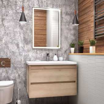 Мебель для ванной Art&Max Family 90, подвесная, Pino Bianco