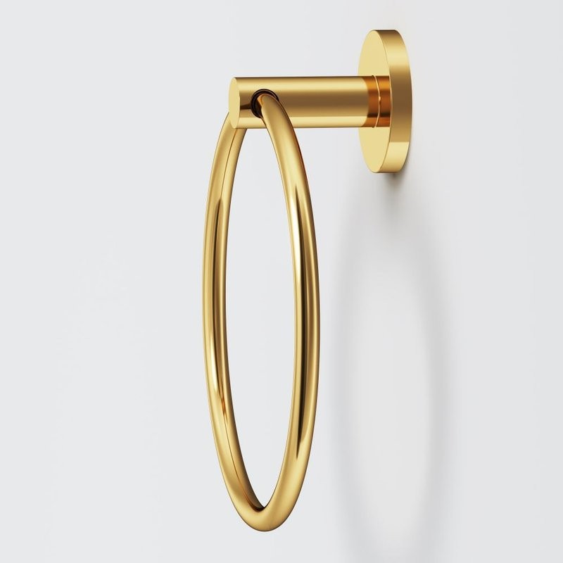 Держатель для полотенец AM.PM X-Joy A85A34499 золото, кольцо