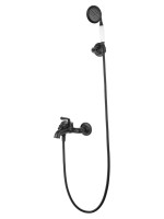 Смеситель для ванны с душем Wonzon & Woghand Steam WW-88639008-MB матовый черный