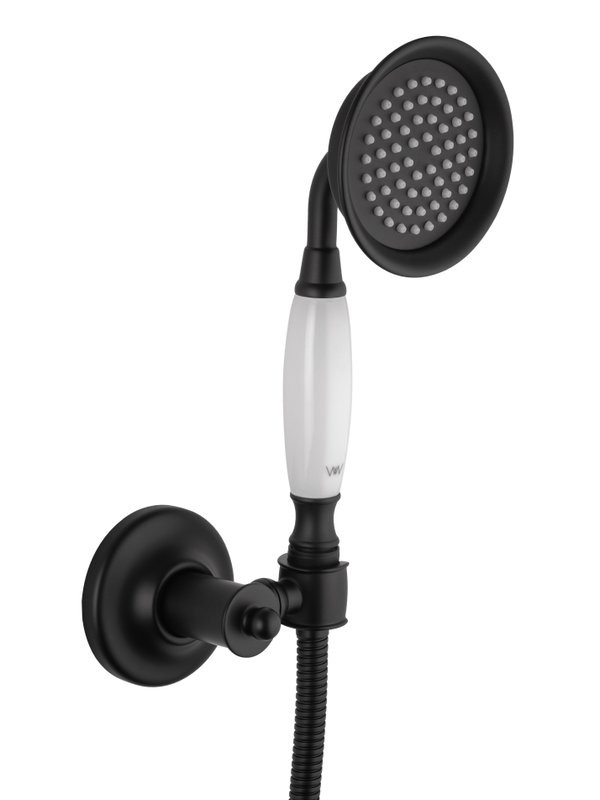 Смеситель для ванны с душем Wonzon & Woghand Steam WW-88639008-MB матовый черный