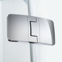 Душевой уголок Koller Pool Neon N90RС 90х90, стекло прозрачное. профиль хром