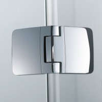 Душевой уголок Koller Pool Neon N90RС 90х90, стекло прозрачное. профиль хром