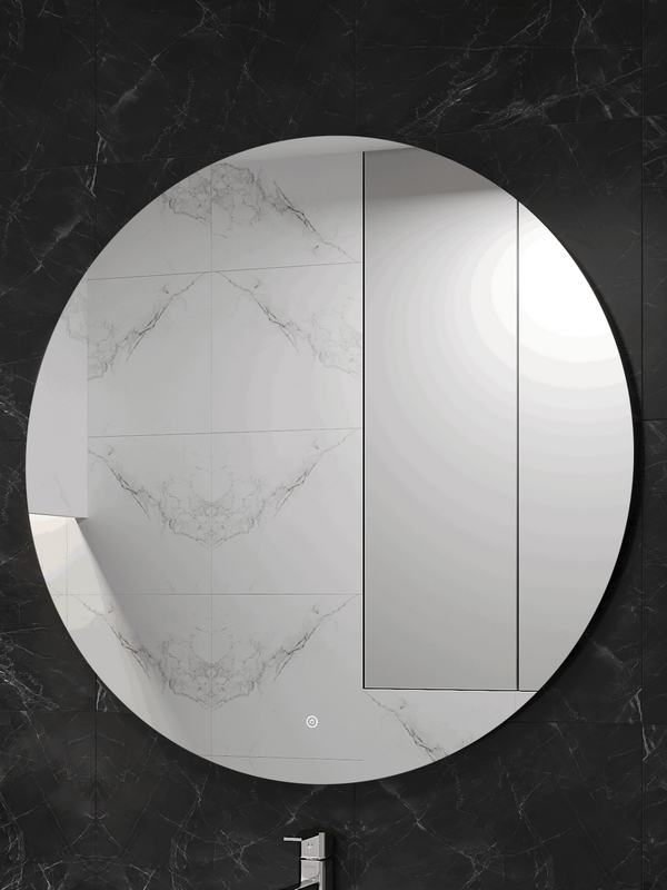 Зеркало круглое CONTINENT Led Ajour ECO 110 см, бесконтактный сенсор, с подсветкой