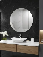 Зеркало круглое CONTINENT Led Ajour ECO 110 см, бесконтактный сенсор, с подсветкой