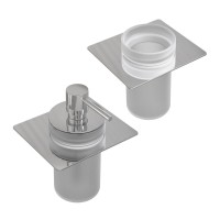 Набор Стакан Boheme Space 10966-CR-TUM + Дозатор 10966-CR-DISP