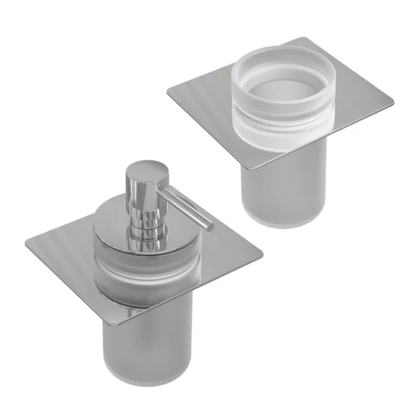 Набор Стакан Boheme Space 10966-CR-TUM + Дозатор 10966-CR-DISP