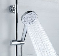 Душевая стойка BOND Circle B01-8100 хром