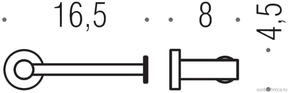 Набор Держатель Colombo Design Plus W4908.NM + Ершик W4961.NM