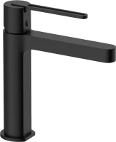 Смеситель для раковины Vincea Rondo VBF-1R1MB черный Смеситель для раковины Vincea Rondo VBF-1R1MB черный