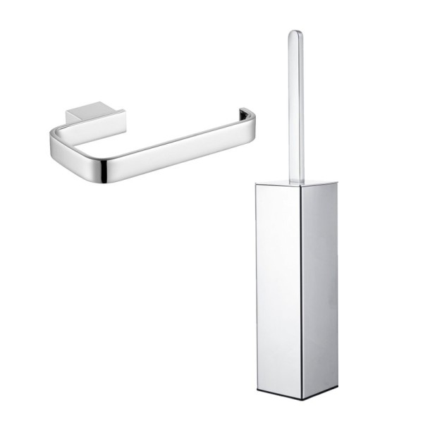 Набор Держатель Allen Brau Infinity 6.21007-00 хром + Ершик 6.21009-00 хром