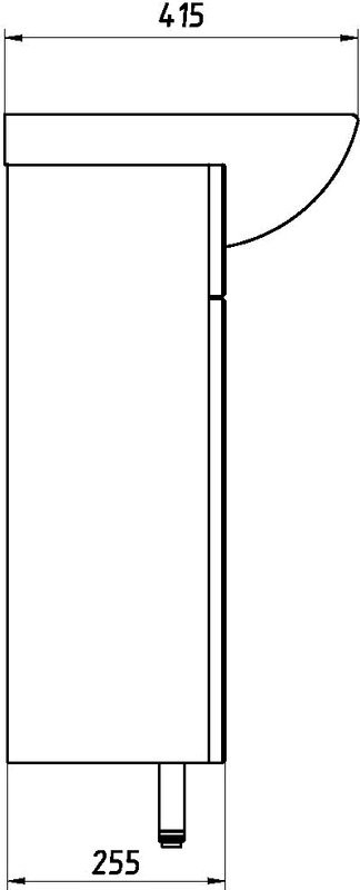 Мебель для ванной комнаты ASB-Mebel Мессина 50