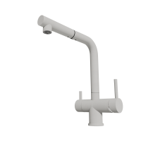 Смеситель для кухни Emar Quartz ЕСВ 7017 агат