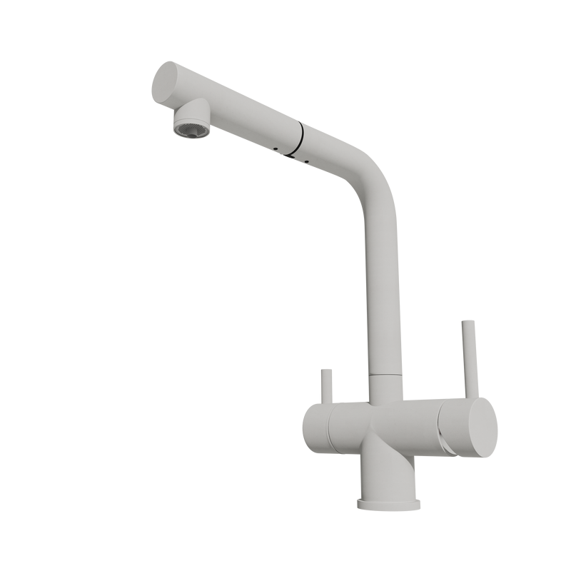 Смеситель для кухни Emar Quartz ЕСВ 7017 агат