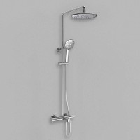 Душевая стойка Vincea Desire VSFS-1D1TCH с термостатом, хром