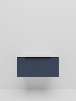 Тумба под раковину La Fenice SIMPLA Blu Grigio синяя 80 см