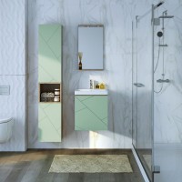 Мебельная раковина Cersanit Moduo slim 50
