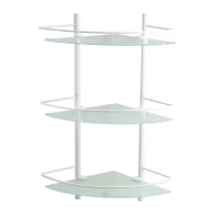 Полка Wasserkraft Kammel 3133W угловая, матовая белая Полка Wasserkraft Kammel 3133W угловая, матовая белая