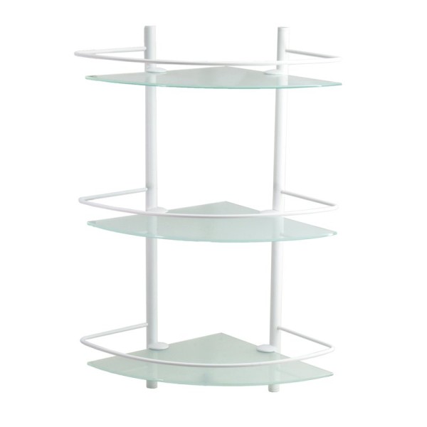 Полка Wasserkraft Kammel 3133W угловая, матовая белая