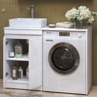 Тумба под раковину без столешницы Vigo Urban 60 2 дверки, без столешницы, белая