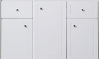 Мебель для ванной комнаты ASB-Mebel Орхидея 80 белая, северное дерево