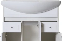 Мебель для ванной комнаты ASB-Mebel Орхидея 80 белая, северное дерево