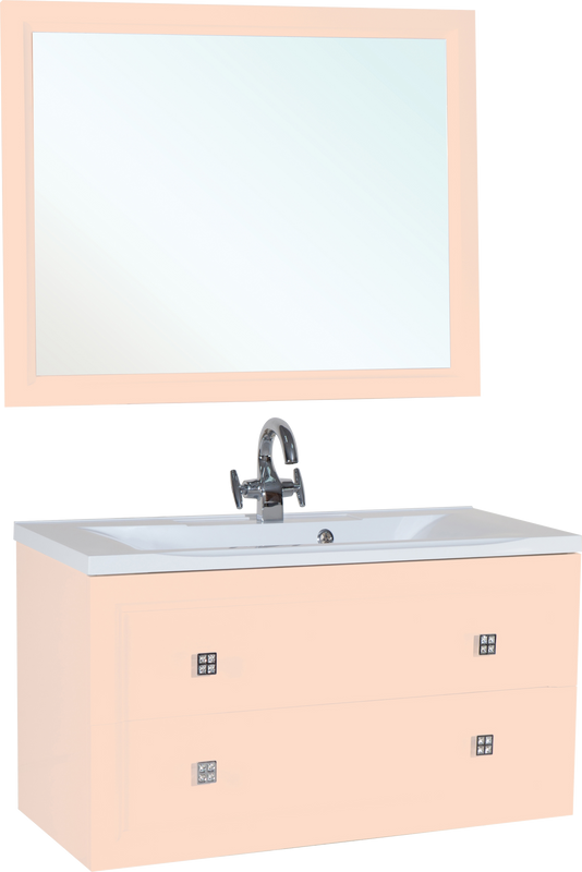 Мебель для ванной комнаты Bellezza Милан 90 бежевая