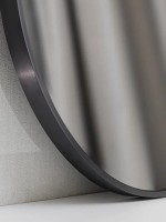 Зеркало круглое Dreja Reef 50 черное Зеркало круглое Dreja Reef 50 черное