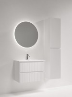 Мебель для ванной комнаты Sancos Snob R 70 Bianco, раковина CN7029