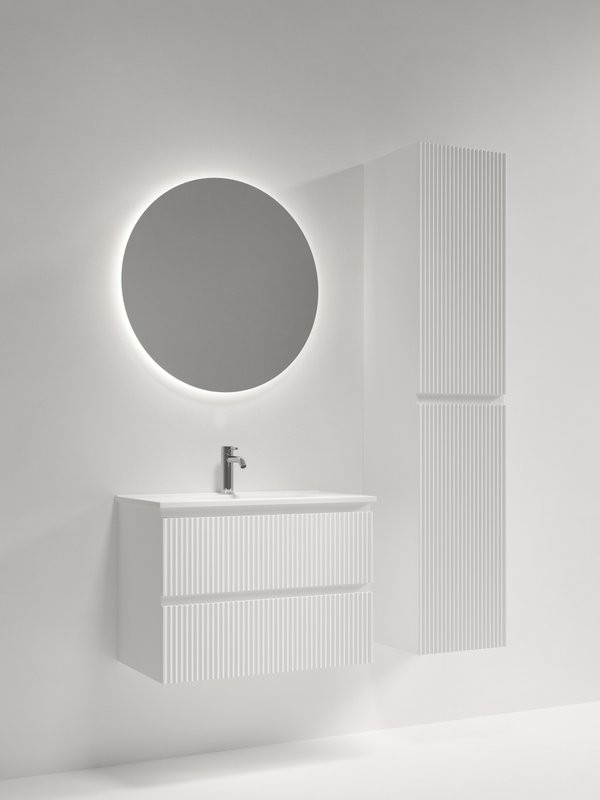 Мебель для ванной комнаты Sancos Snob R 70 Bianco, раковина CN7029