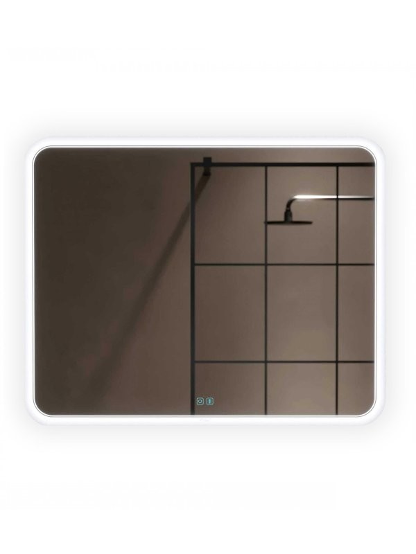 Зеркало Alavann Anna 100x80 с подсветкой, с антизапотеванием