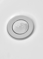 Душевая кабина DTO D EM4511LNLED профиль хром, стекло матовое с узором