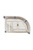 Душевая кабина DTO D EM4511LNLED профиль хром, стекло матовое с узором