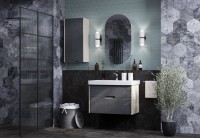 Зеркало-шкаф AQUATON Оливия 50 белый глянец