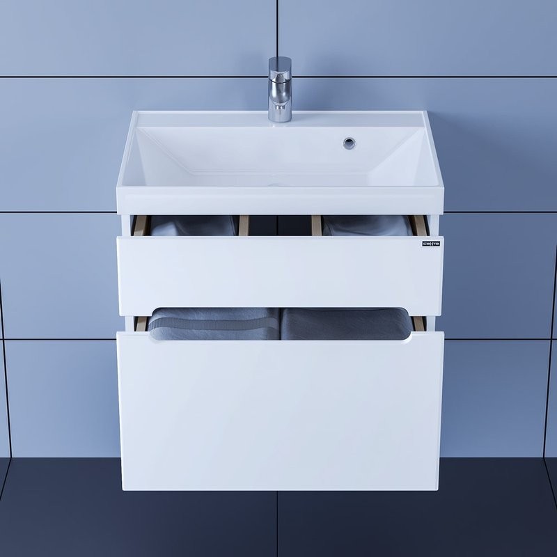 Тумба под раковину СаНта Лондон 60 подвесная