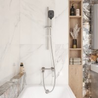 Душевой гарнитур STWORKI Готланд WH628-C хром