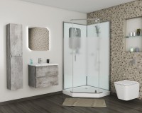 Душевая кабина Grossman GR170D 100х100 см, без крыши