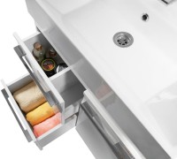 Мебель для ванной комнаты Vod-Ok Мальта 70 с ящиками, белая