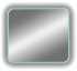 Зеркало DIWO Кострома 80 с подсветкой, прямоугольное, инфракрасное управление