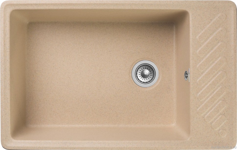 Комплект Мойка GranFest Quarz Z 51 бежевая + Измельчитель Bone Crusher BC 910-SL-Slim Line