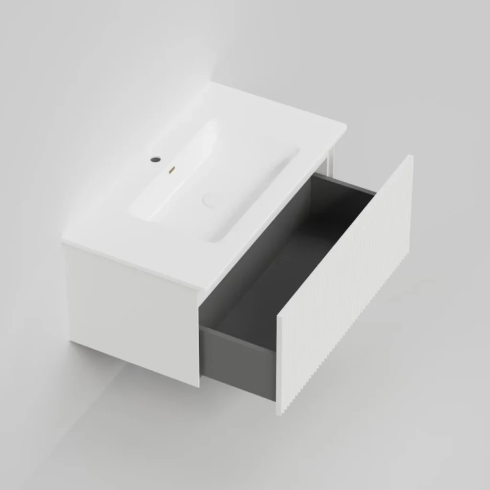 Тумба с раковиной La Fenice Terra 80 белая