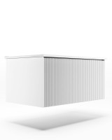 Тумба с раковиной La Fenice Terra 80 белая