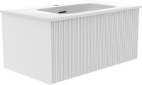 Тумба с раковиной La Fenice Terra 80 белая