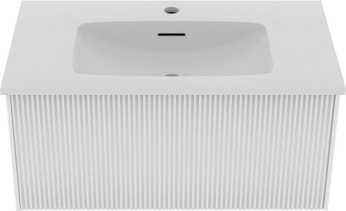 Тумба с раковиной La Fenice Terra 80 белая