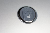 Душевая кабина Niagara Classic NG-3502-14BKTG 100х100 см, без крыши, с гидромассажем и тропическим душем