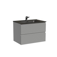 Мебель для ванной комнаты Sancos Folk 70 ergraut soft, раковина CN7007MB