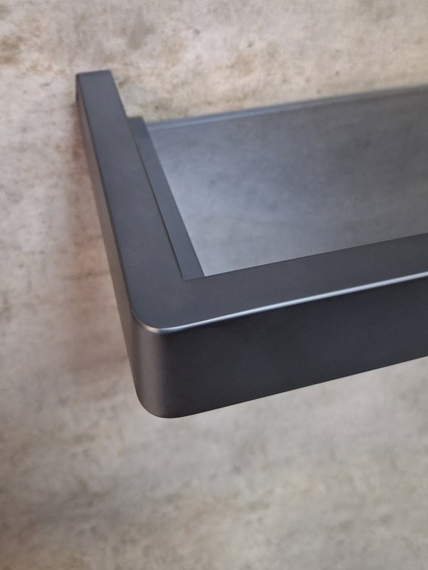 Полка под зеркало AltroBagno Aperto 082801 MB 53 см, стеклянная