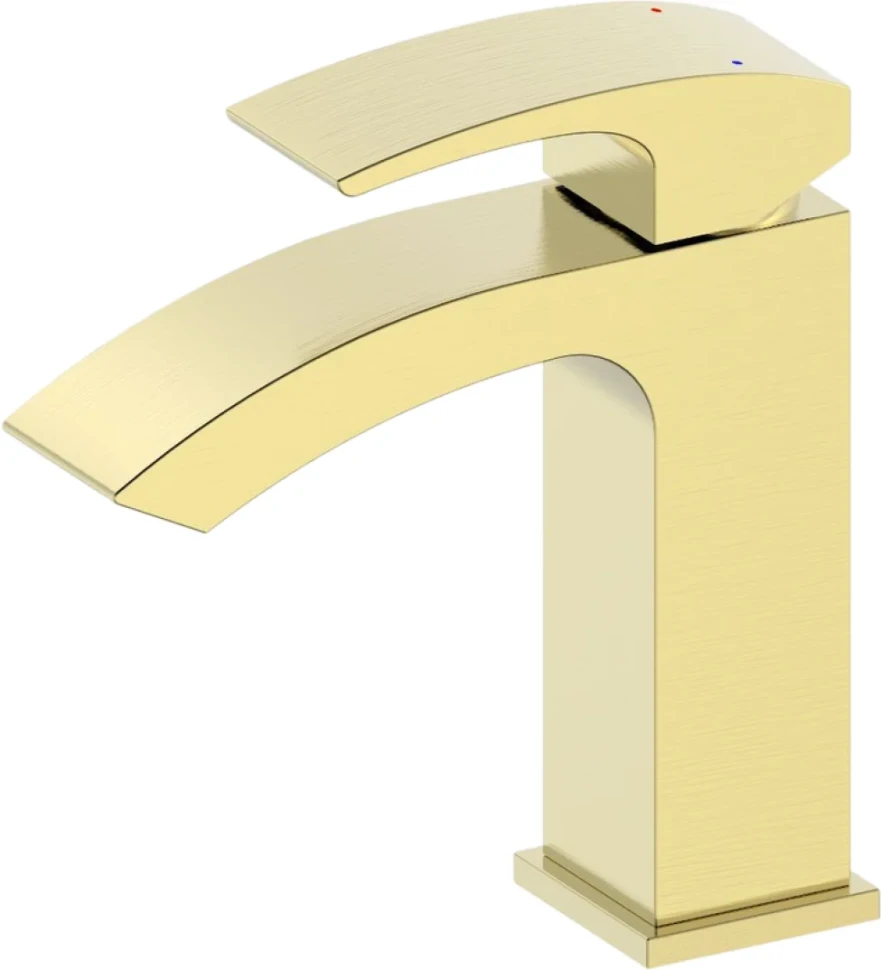 Смеситель для раковины Wonzon & Woghand WW-88139009-BG брашированное золото