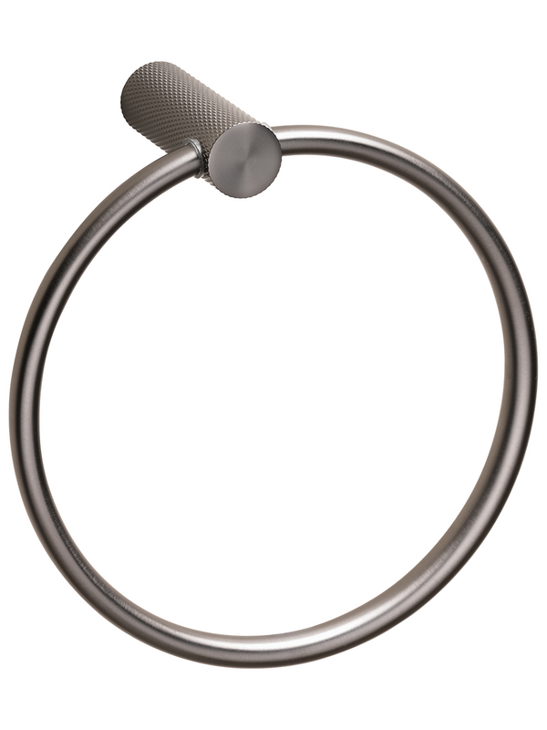 Держатель для полотенец Bemeta Grino 173204060 графит, кольцо
